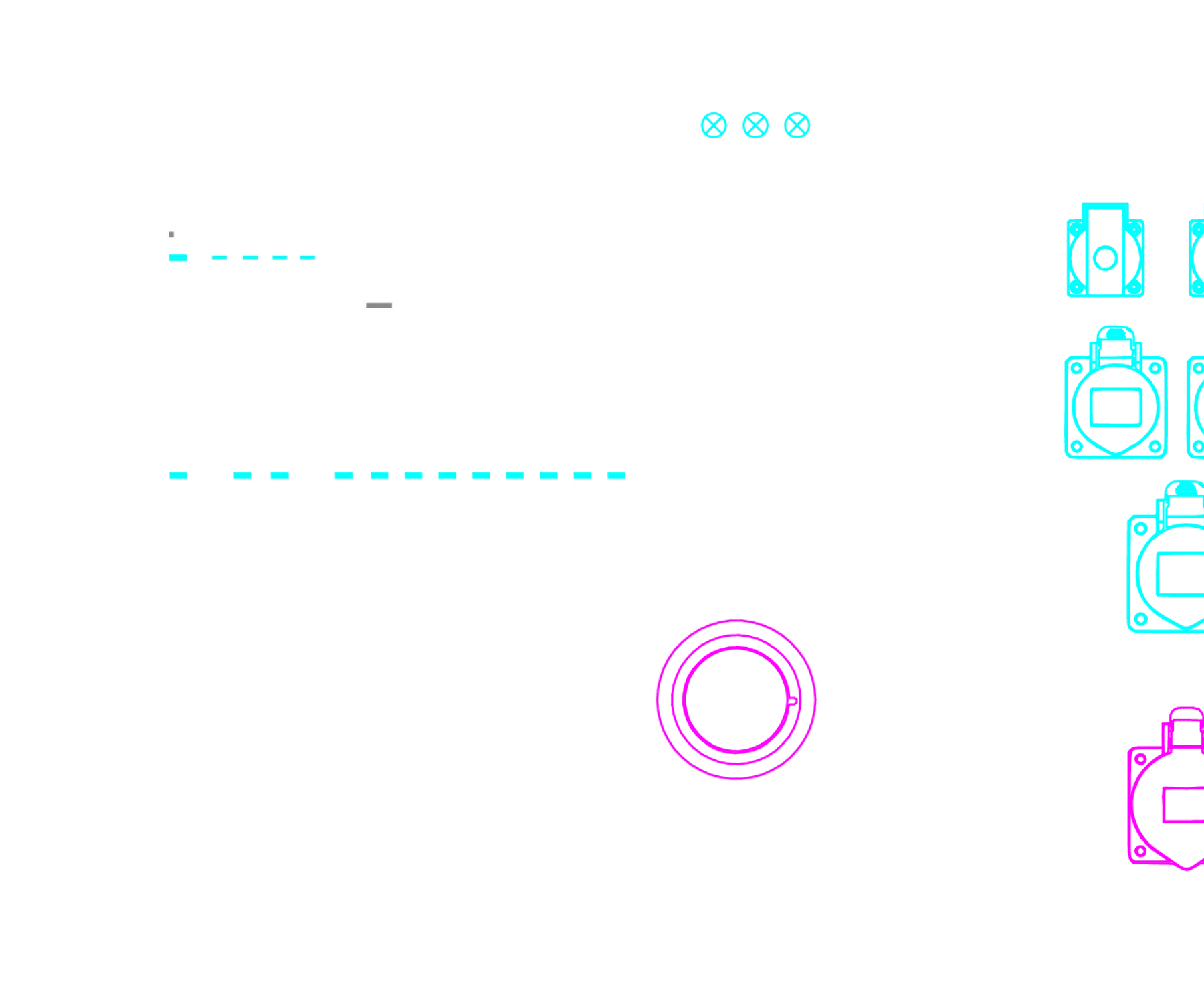 Illustration technique d'une armoire électrique événementielle.